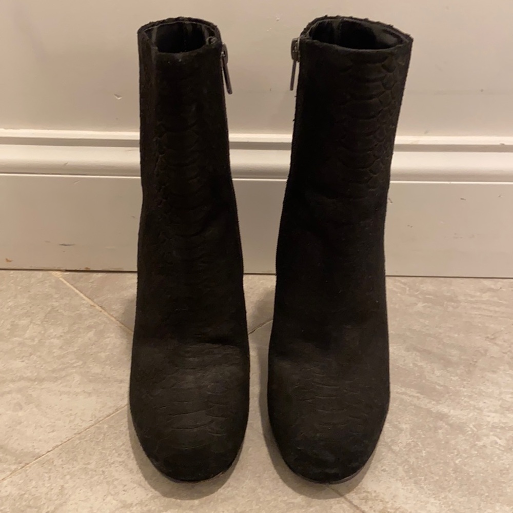 Ash Black Booties